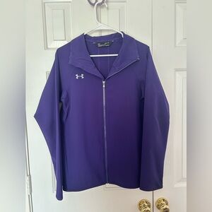 Under Armour Women's Purple Windbreaker Jacket